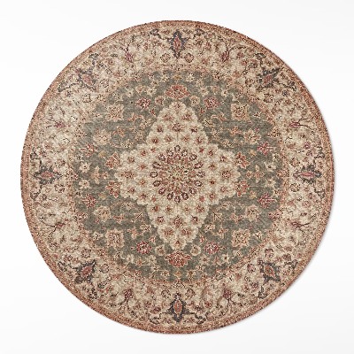 Pvc rug Persian motifs full of richness