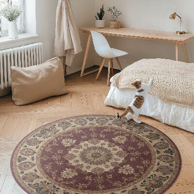 Vinyl floor rug Elegant Persian harmony