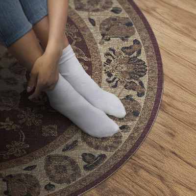 Vinyl floor rug Elegant Persian harmony