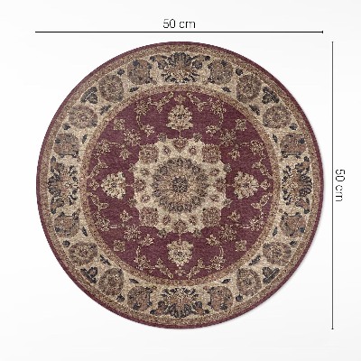 Vinyl floor rug Elegant Persian harmony