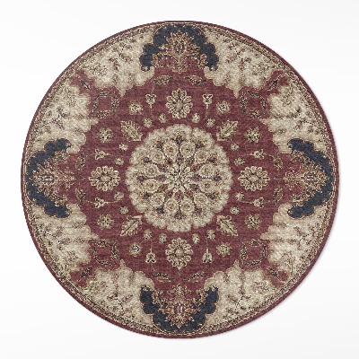Pvc rug Elegant Persian symmetry