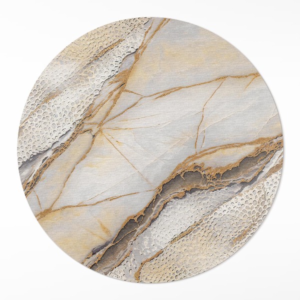 Pvc rug Warm elegance of marble