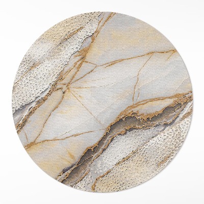 Pvc rug Warm elegance of marble