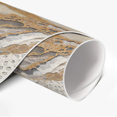 Pvc rug Warm elegance of marble