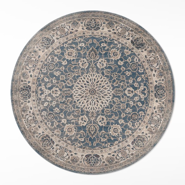 Pvc carpet Earthy composition in Persian style