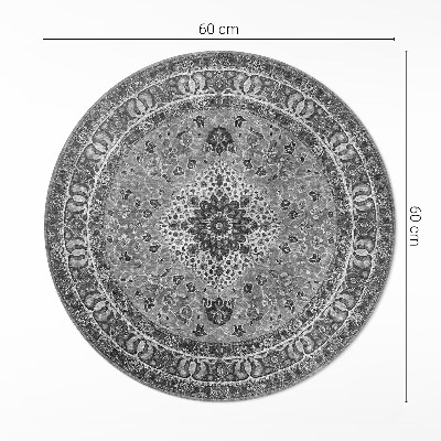 Vinyl floor rug Grey harmony