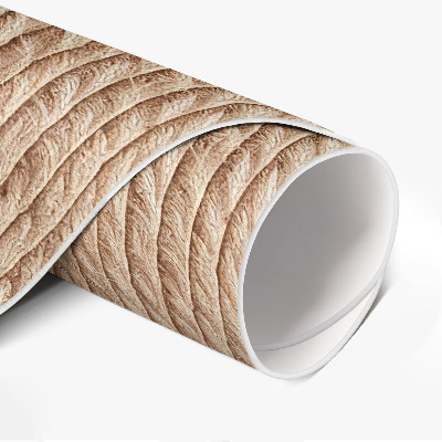 Pvc carpet String lines in minimalist style