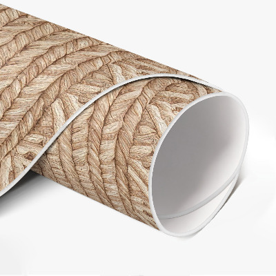Vinyl rug String geometry