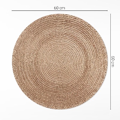 Vinyl rug String geometry