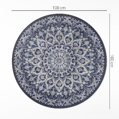 Pvc carpet Blue Persian dream