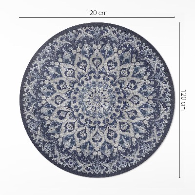 Pvc carpet Blue Persian dream