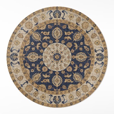 Vinyl floor rug Geometric mandalas in the spirit of the Aztecs