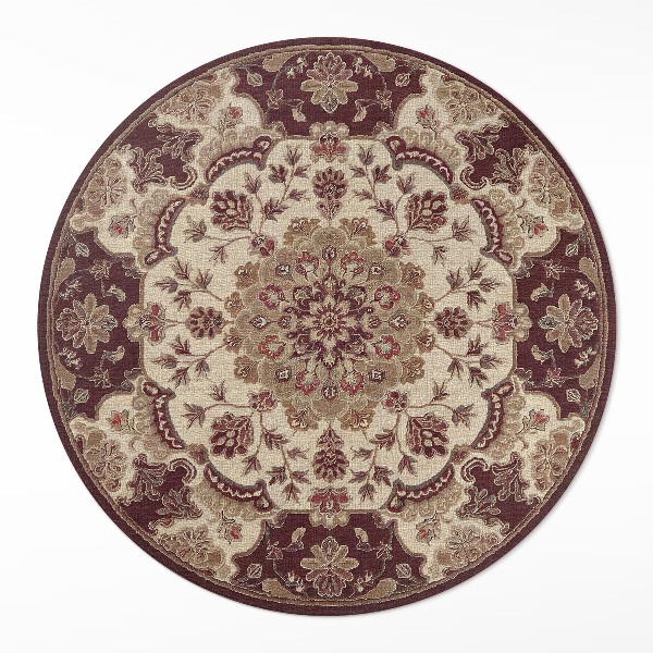 Pvc rug Vintage floral composition