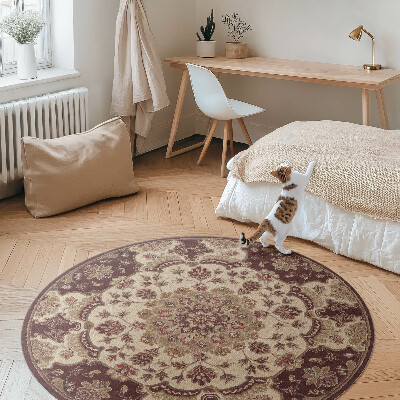 Pvc rug Vintage floral composition