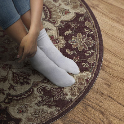 Pvc rug Vintage floral composition