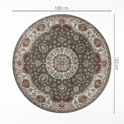 Vinyl rug Persian foliage mandalas
