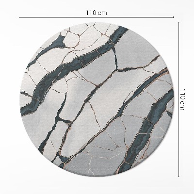 Vinyl floor rug Šedá dokonalost kamene