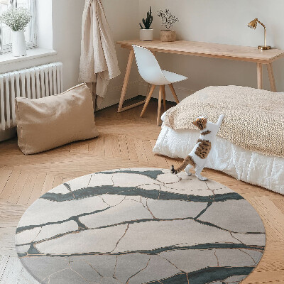 Vinyl floor rug Šedá dokonalost kamene