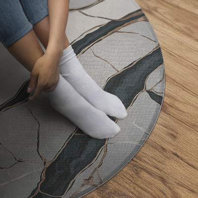 Vinyl floor rug Šedá dokonalost kamene