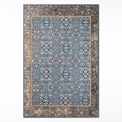 Vinyl rug Vintage ethnic decorative mosaic