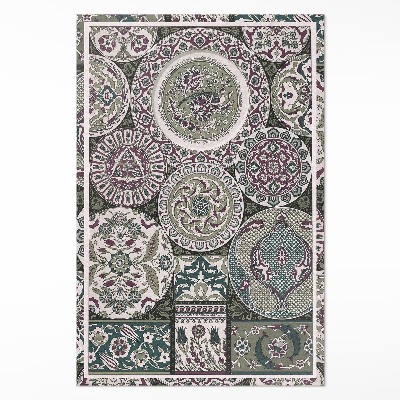 Vinyl rug Mandalas by Albert Racinet