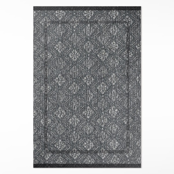 Vinyl floor rug Decorative texture ornament
