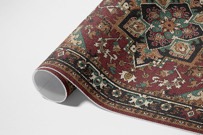 Vinyl floor rug Classic Turkish pattern imitation fabric