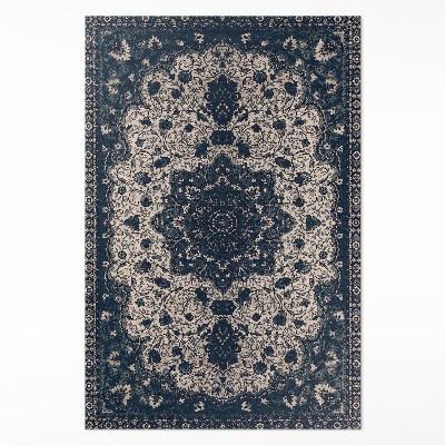 Vinyl floor rug Old style ornamental pattern