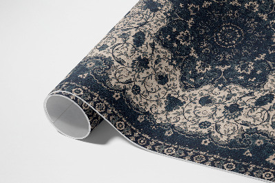 Vinyl floor rug Old style ornamental pattern