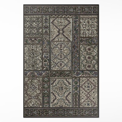 Pvc rug Albert Racinet Medieval