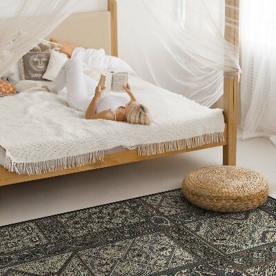 Pvc rug Albert Racinet Medieval