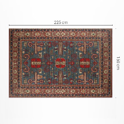 Pvc carpet Middle Eastern Oriental pattern