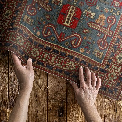Pvc carpet Middle Eastern Oriental pattern