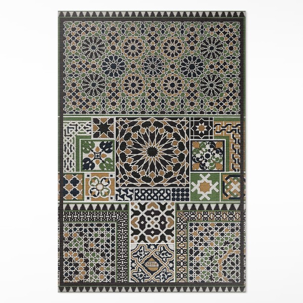 Vinyl rug Moresque Albert Racinet