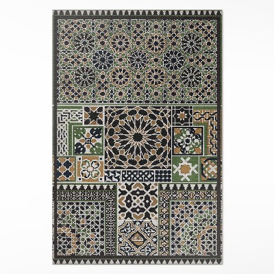 Vinyl rug Moresque Albert Racinet