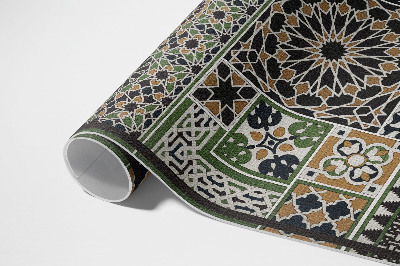 Vinyl rug Moresque Albert Racinet