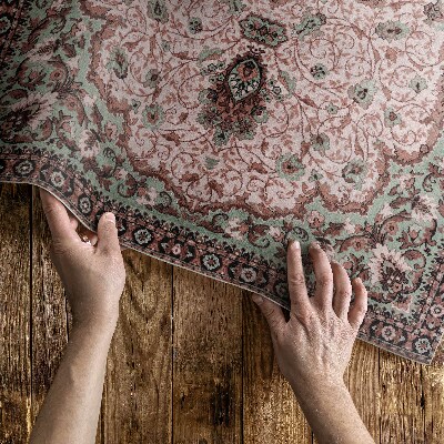 Vinyl floor rug Middle Eastern Mandala