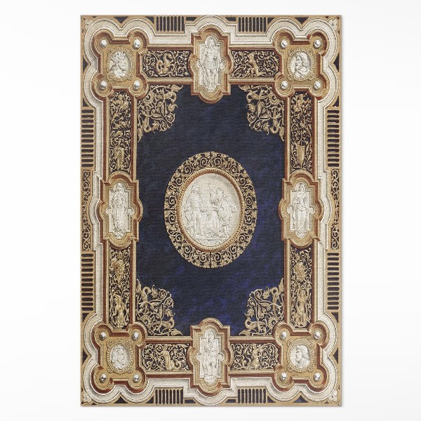 Vinyl rug Antique Pattern Book Cover