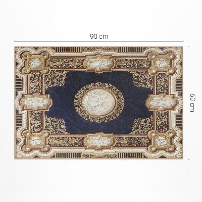 Vinyl rug Antique Pattern Book Cover