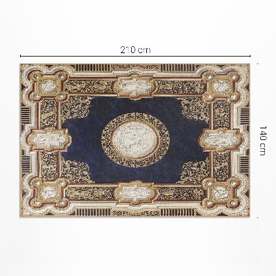 Vinyl rug Antique Pattern Book Cover