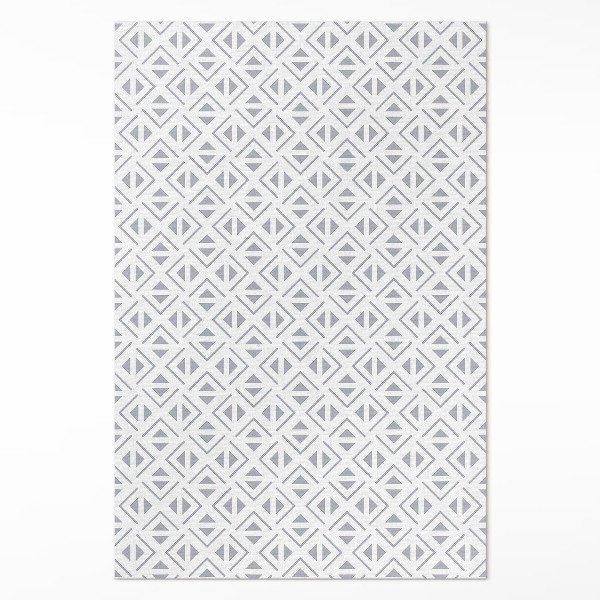 Pvc rug Geometric minimalist pattern