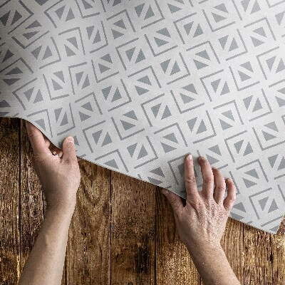 Pvc rug Geometric minimalist pattern