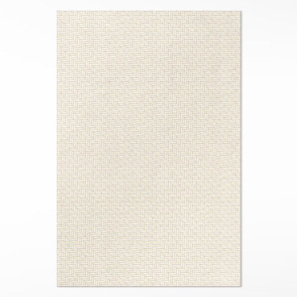 Pvc rug Fine parquet minimalist herringbone