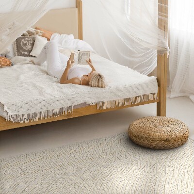 Pvc rug Fine parquet minimalist herringbone