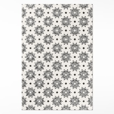 Vinyl floor rug Small mandalas oriental boho pattern