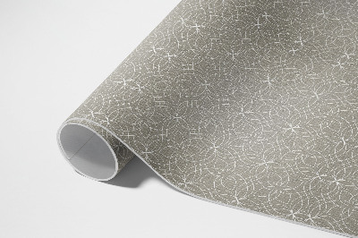 Pvc rug Fine patterning braided pattern of circles
