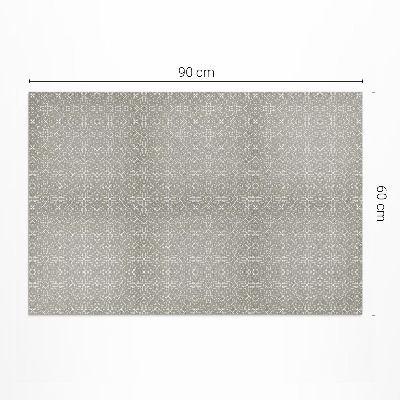 Pvc rug Fine patterning braided pattern of circles