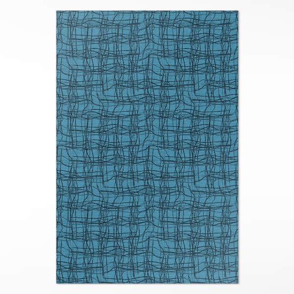 Vinyl floor rug Pattern fabric irregular threads material