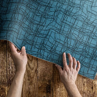 Vinyl floor rug Pattern fabric irregular threads material