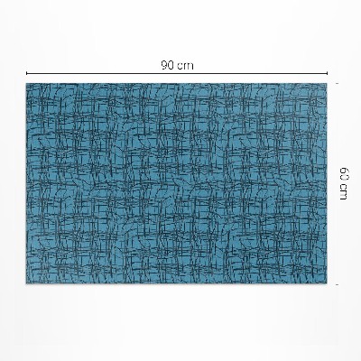 Vinyl floor rug Pattern fabric irregular threads material